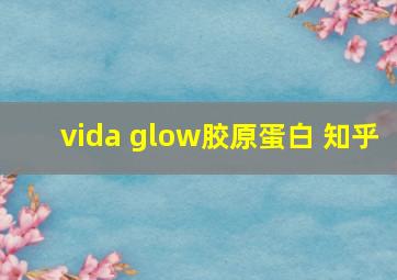 vida glow胶原蛋白 知乎